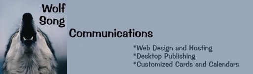 Wolf Song Communications - web design and hosting for small businesses